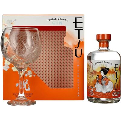 Etsu Double Orange Gin - Édition Limitée 43% en Coffret Cadeau - Publicité Etsu Double Orange Gin - Édition Limitée 43% en Coffret Cadeau - Publicité