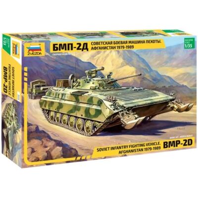Zvezda 3555 - Kunststoffmodellbausatz des russischen BMP-2D Infanterie kämpfendes Fahrzeug - Maßstab 1:35 Zvezda 3555 - Kunststoffmodellbausatz des russischen BMP-2D Infanterie kämpfendes Fahrzeug - Maßstab 1:35