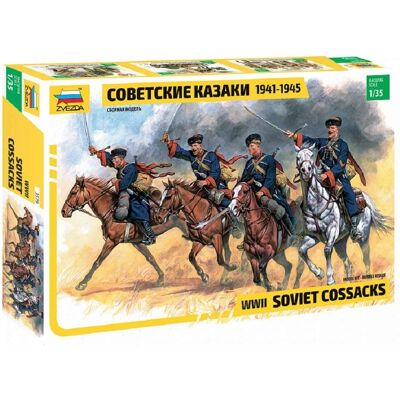 Zvezda Kosaken 1:35 Modellbausatz - Z3579 Zvezda Kosaken 1:35 Modellbausatz - Z3579