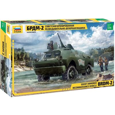 Kit Modellino Militare BRDM-2 - Scala 1:35 - Riferimento 3638 Kit Modellino Militare BRDM-2 - Scala 1:35 - Riferimento 3638