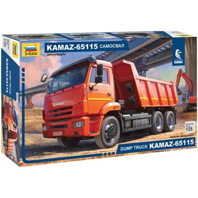 Zvezda Kamaz 65115 Militärmodellbausatz - 1:35 Zvezda Kamaz 65115 Militärmodellbausatz - 1:35