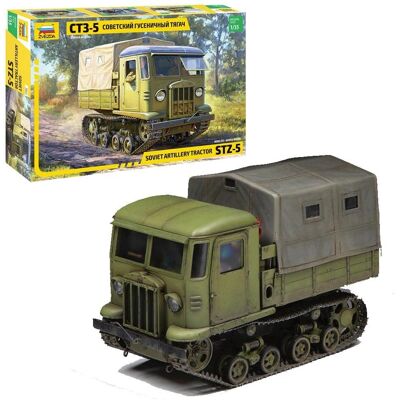 Maquette Tracteur d'Artillerie STZ-5 - 1/35 Véhicule Militaire Maquette Tracteur d'Artillerie STZ-5 - 1/35 Véhicule Militaire