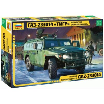 Zvezda GAZ Tiger 1:35 Militärmodellbausatz Zvezda GAZ Tiger 1:35 Militärmodellbausatz