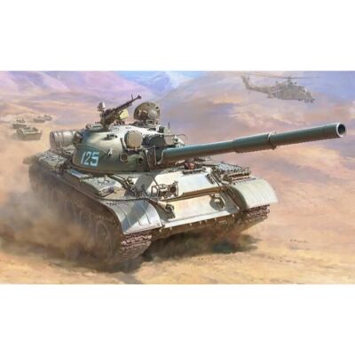 Zvezda T-62 (1974) Militärmått - Skala 1:35 Zvezda T-62 (1974) Militärmått - Skala 1:35