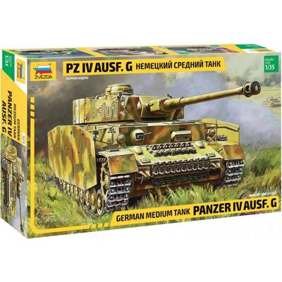 Kit Modellino militare Panzer IV Ausf.G 1:35 - Zvezda Kit Modellino militare Panzer IV Ausf.G 1:35 - Zvezda