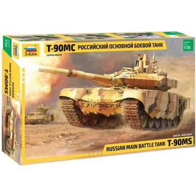 Kit Modèle Militaire Zvezda T-90MS - Échelle 1/35 - Publicité Kit Modèle Militaire Zvezda T-90MS - Échelle 1/35 - Publicité