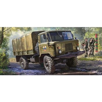 Kit Modèle GAZ-66 - Échelle 1:35 - Véhicule militaire Kit Modèle GAZ-66 - Échelle 1:35 - Véhicule militaire