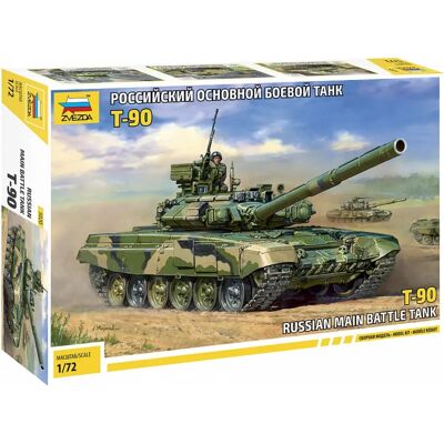 Zvezda Militärmodellkit - T-90 Skala 1:72 Zvezda Militärmodellkit - T-90 Skala 1:72