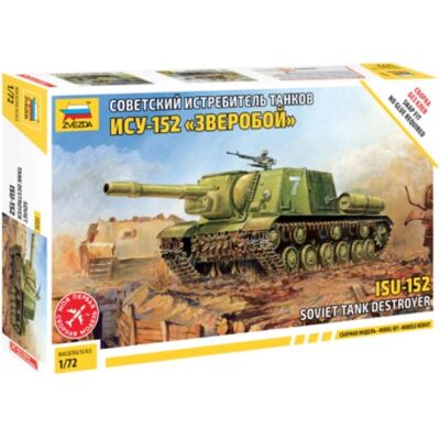 Kit Modellino militare ISU-152 1/72 - Zvezda Kit Modellino militare ISU-152 1/72 - Zvezda
