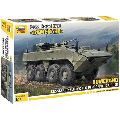 Zvezda - 1/72 BMP Bumerang 8x8 APC (ZS5040) - Bausatzmodell Zvezda - 1/72 BMP Bumerang 8x8 APC (ZS5040) - Bausatzmodell