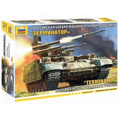 Maquette militaire Zvezda BMPT Terminator 1/72 - Publicité Maquette militaire Zvezda BMPT Terminator 1/72 - Publicité