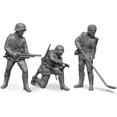 Zvezda 6110 Deutsche Sturmpioniere Figuren Maßstab 1:72 Modellbausatz Zvezda 6110 Deutsche Sturmpioniere Figuren Maßstab 1:72 Modellbausatz