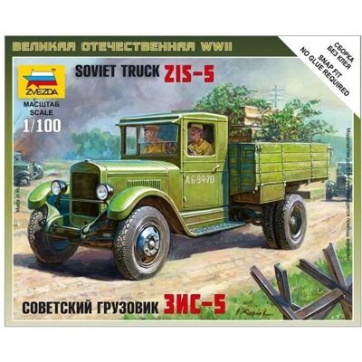 Kit Modello Militare Zvezda ZIS-5 - Scala 1:100 Kit Modello Militare Zvezda ZIS-5 - Scala 1:100