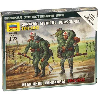 Zvezda Personnel Médical Allemand Échelle 1:72 - Figurines Zvezda Personnel Médical Allemand Échelle 1:72 - Figurines