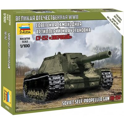 Modello di Carro Sovietico SU-152 - Scala 1:72 Modello di Carro Sovietico SU-152 - Scala 1:72