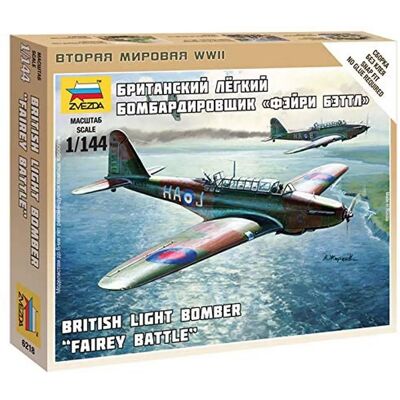 Kit Modellino aereo Fairey Battle 1/144 Zvezda Kit Modellino aereo Fairey Battle 1/144 Zvezda