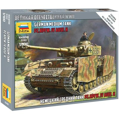 Kit Modellistico Militare Zvezda Pz.Kpfw Ausf.H - Scala 1:100 Kit Modellistico Militare Zvezda Pz.Kpfw Ausf.H - Scala 1:100