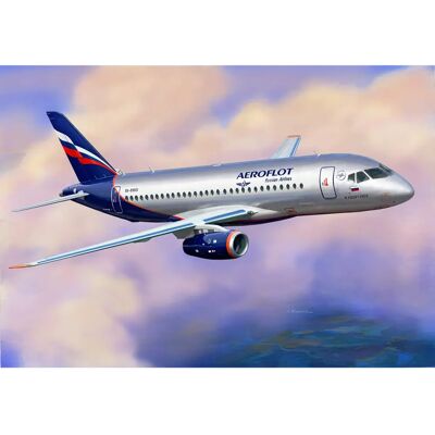 Kit Modello Sukhoi Superjet 100 - Scala 1:144 Kit Modello Sukhoi Superjet 100 - Scala 1:144