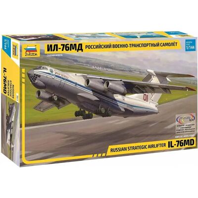 Zvezda Iliouchine Il-76 MD Échelle 1/144 - Maquette d'avion - Publicité Zvezda Iliouchine Il-76 MD Échelle 1/144 - Maquette d'avion - Publicité