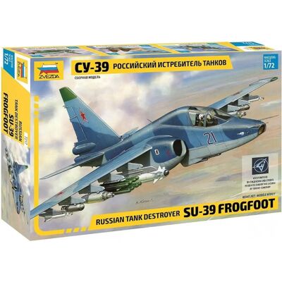 Zvezda 7217 Kit Modello Sukhoi Su-39 Russo - Scala 1:72 Zvezda 7217 Kit Modello Sukhoi Su-39 Russo - Scala 1:72