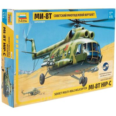Kit Modello Mi-8T Zvezda - Scala 1:72 Kit Modello Mi-8T Zvezda - Scala 1:72
