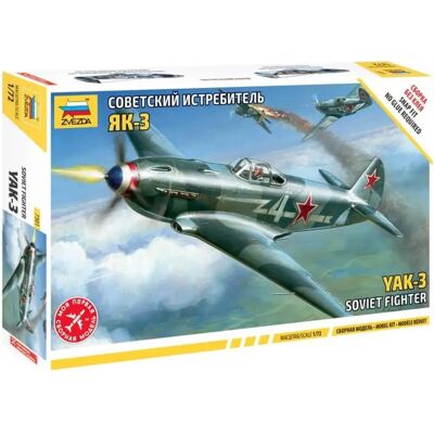 Maquette Yak-3 Zvezda 1/72 - Avion Maquette Yak-3 Zvezda 1/72 - Avion