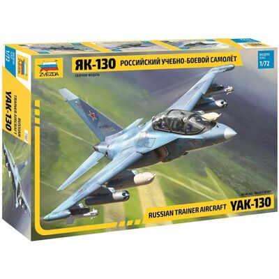 Zvezda Yak-130 1/72 Modellflygplanssats - Byggsats Zvezda Yak-130 1/72 Modellflygplanssats - Byggsats