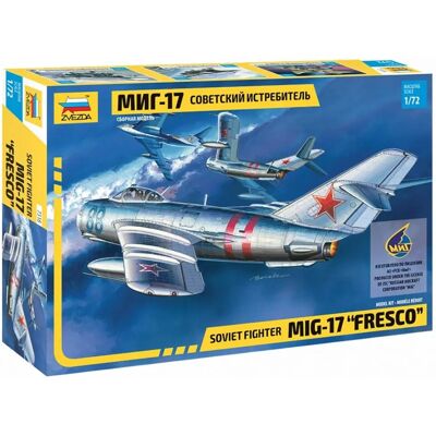 Zvezda MiG-17 'Fresco' 1:72 Modellbausatz Zvezda MiG-17 'Fresco' 1:72 Modellbausatz