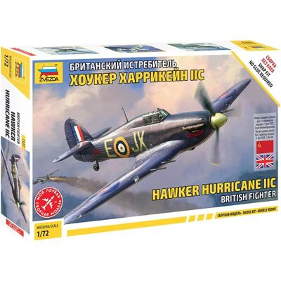 Maquette Hurricane Mk.IIc - Échelle 1:72 - Avion - Publicité Maquette Hurricane Mk.IIc - Échelle 1:72 - Avion - Publicité