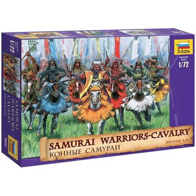 Zvezda Samurai-Krieger-Kavallerie - Modellfiguren - 1:72 Zvezda Samurai-Krieger-Kavallerie - Modellfiguren - 1:72