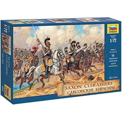 Figurines Cuirassiers Saxons Zvezda 1810-1814 - Échelle 1:72 - Publicité Figurines Cuirassiers Saxons Zvezda 1810-1814 - Échelle 1:72 - Publicité