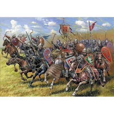 Zvezda Chevaliers russes à cheval 1/72 - Figurines Zvezda Chevaliers russes à cheval 1/72 - Figurines