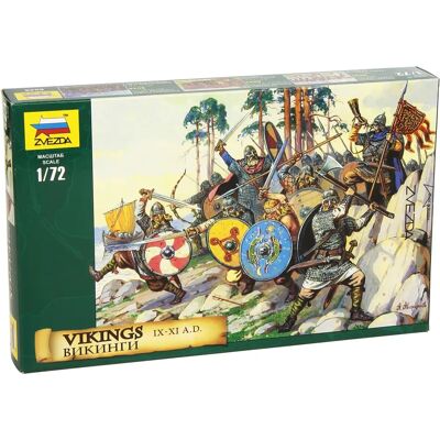 Figurini Vikings Zvezda - Scala 1/72 - Vikinghe Storiche Figurini Vikings Zvezda - Scala 1/72 - Vikinghe Storiche