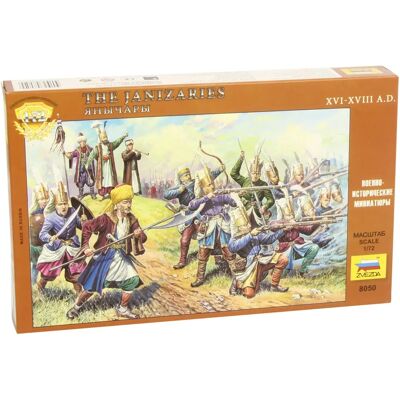 Figurini Turkish Jannisseries 1/72 - Modelli Militari Zvezda Figurini Turkish Jannisseries 1/72 - Modelli Militari Zvezda