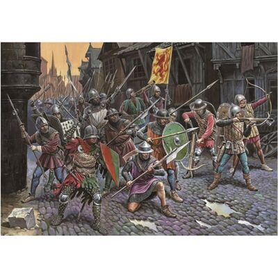Figure di Fanteria Francese Zvezda - Scala 1:72 Figure di Fanteria Francese Zvezda - Scala 1:72