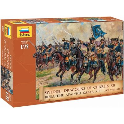 Figurini cavalleria svedese Zvezda - 1/72 - Serie storica Figurini cavalleria svedese Zvezda - 1/72 - Serie storica