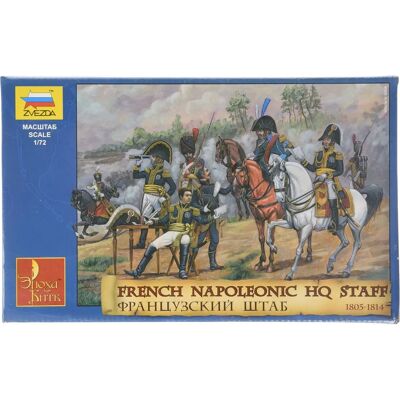 Figurines Zvezda HQ Napoléon Français - 1:72 Figurines Zvezda HQ Napoléon Français - 1:72