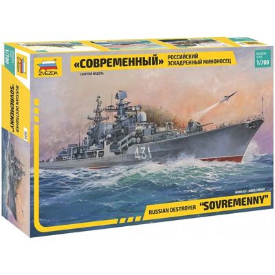 Kit modellino Zvezda Cacciatorpediniere Sovremenny - Scala 1:700 Kit modellino Zvezda Cacciatorpediniere Sovremenny - Scala 1:700