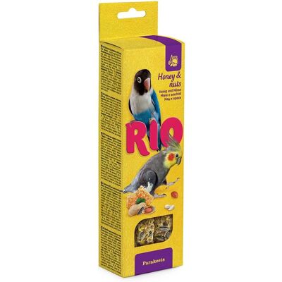Mealberry Pericos Miel et Noix Collations pour Oiseaux - Type d'oiseau - Publicité Mealberry Pericos Miel et Noix Collations pour Oiseaux - Type d'oiseau - Publicité