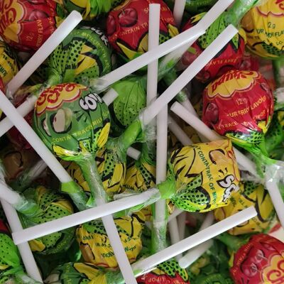 Chupa Chups - Sour 120 - Assorted Flavour - Lollipops Chupa Chups - Sour 120 - Assorted Flavour - Lollipops