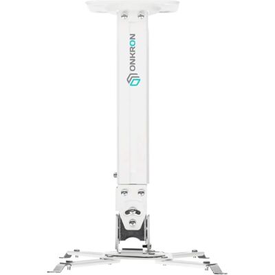 Onkron Weiß Projektorhalter - Verstellbare Deckenhalterung - Unterstützt 9,9kg Onkron Weiß Projektorhalter - Verstellbare Deckenhalterung - Unterstützt 9,9kg
