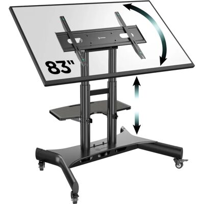 Onkron TV Halter 50-83 Zoll - Verstellbar & Mobil Onkron TV Halter 50-83 Zoll - Verstellbar & Mobil
