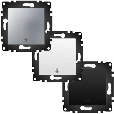 Iluminashop - wlux - IP20 - Vit - Electrical switch Iluminashop - wlux - IP20 - Vit - Electrical switch