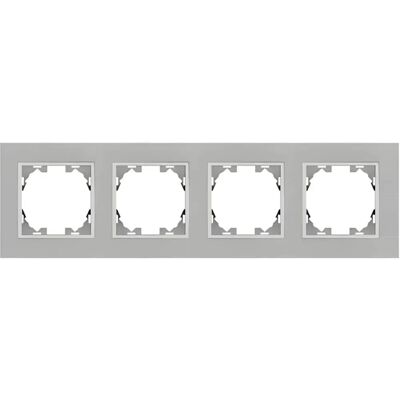 Iluminashop - wlux - Grigio - 4 Moduli - Frame Iluminashop - wlux - Grigio - 4 Moduli - Frame