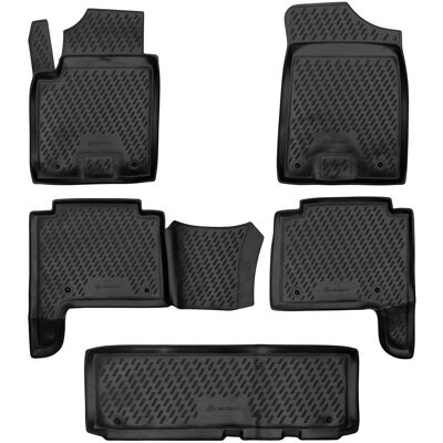 Gumové koberečky Novline pro Nissan Patrol 2010 - Sada 4 kusů Gumové koberečky Novline pro Nissan Patrol 2010 - Sada 4 kusů