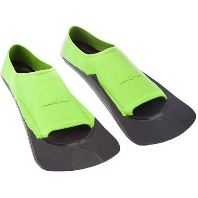 Mad Wave Tri Training II Pinne - Unisex adulti Verdi - Pinne da nuoto Mad Wave Tri Training II Pinne - Unisex adulti Verdi - Pinne da nuoto
