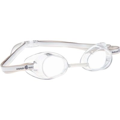 Lunettes de Natation MADWAVE Racer - Transparentes - Taille Unique - Publicité Lunettes de Natation MADWAVE Racer - Transparentes - Taille Unique - Publicité