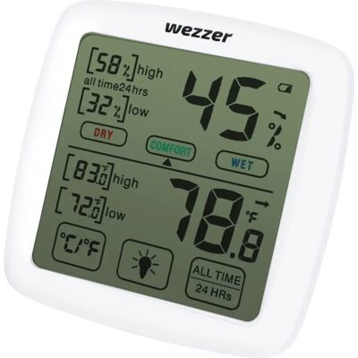 Levenhuk Wezzer Teo TH30 Thermohygromètre - Moniteur de Température & Humidité - Publicité Levenhuk Wezzer Teo TH30 Thermohygromètre - Moniteur de Température & Humidité - Publicité