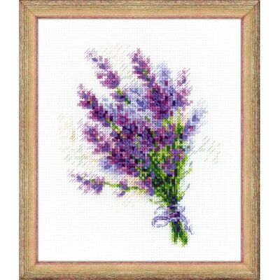 Riolis 1607 Lavendel Korsstygnsset - Cross Stitch Kit Riolis 1607 Lavendel Korsstygnsset - Cross Stitch Kit