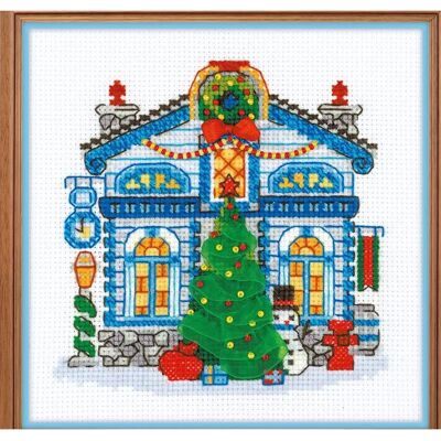 Riolis Kruissteek borduurpakket - 15 x 15 cm - Kruissteek borduurpakket Riolis Kruissteek borduurpakket - 15 x 15 cm - Kruissteek borduurpakket